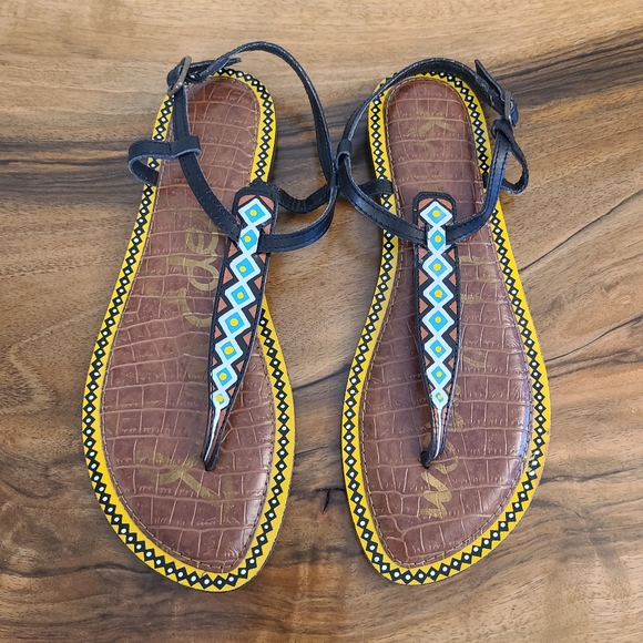 Sam Edelman Shoes - Sam Edelman Gigi 6 Tribal Painted Sandals
